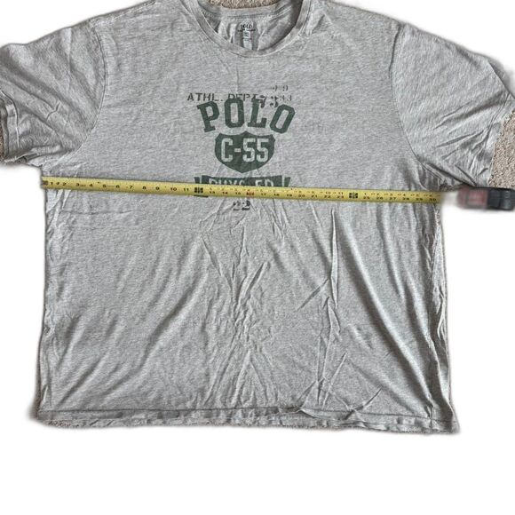 Vintage Polo Ralph Lauren T-Shirt 4XLT Big & Tall Retro Crewneck EUC - Picture 4 of 6